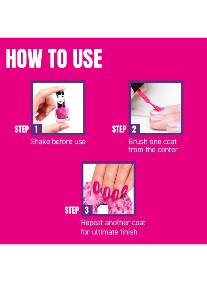 إيل 18 طلاء أظافر Elle 18 Nail Pops || درجة اللون 180 || 5 مل - Image 3